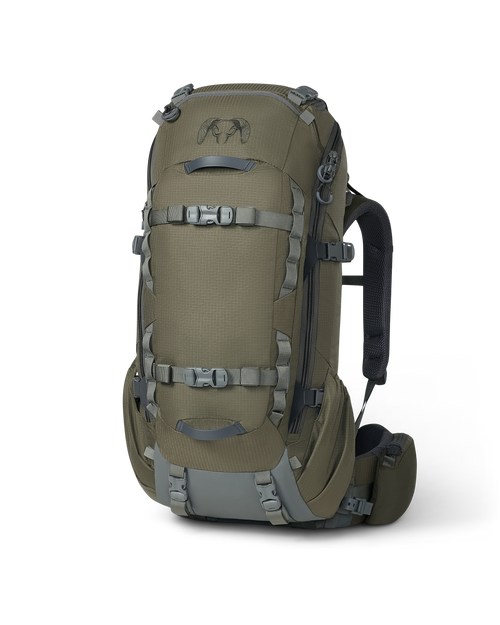 Front angled of ICON 6 3500 Pack in Ash Brown