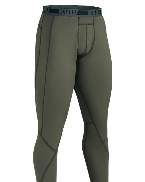 Front of KUIU's Vital PRO Hybrid Insulated Bottom in Ash.