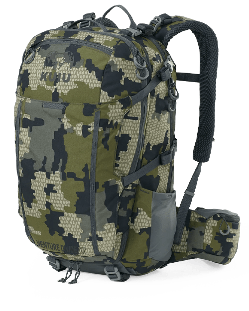 Front of Venture Divide 2000 in Verde Camouflage
