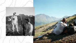 Photos of Jason Hairston in Sheep Country Testing KUIU Gear