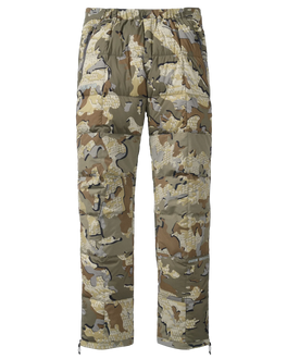 Back of Super Down PRO Pant in Valo Camouflage