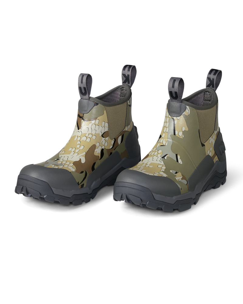 Front of KUIU Ankle Mud Boot in Valo Camouflage