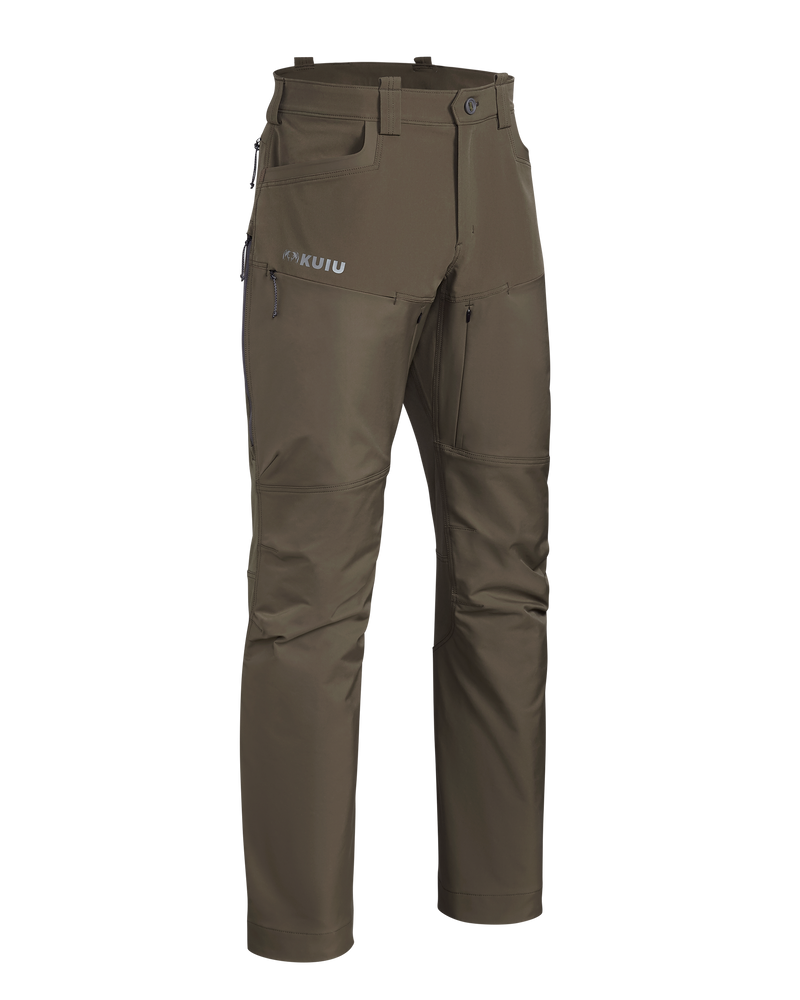 Front of PRO Brush Pant in Major Brown