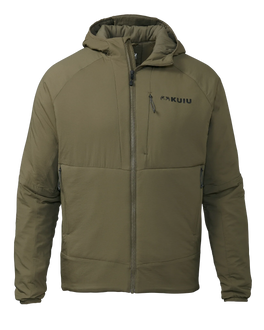 Kenai Hooded Jacket in Ash Brown