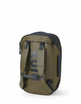 Waypoint 2800 in Bourbon brown with backpack straps attached