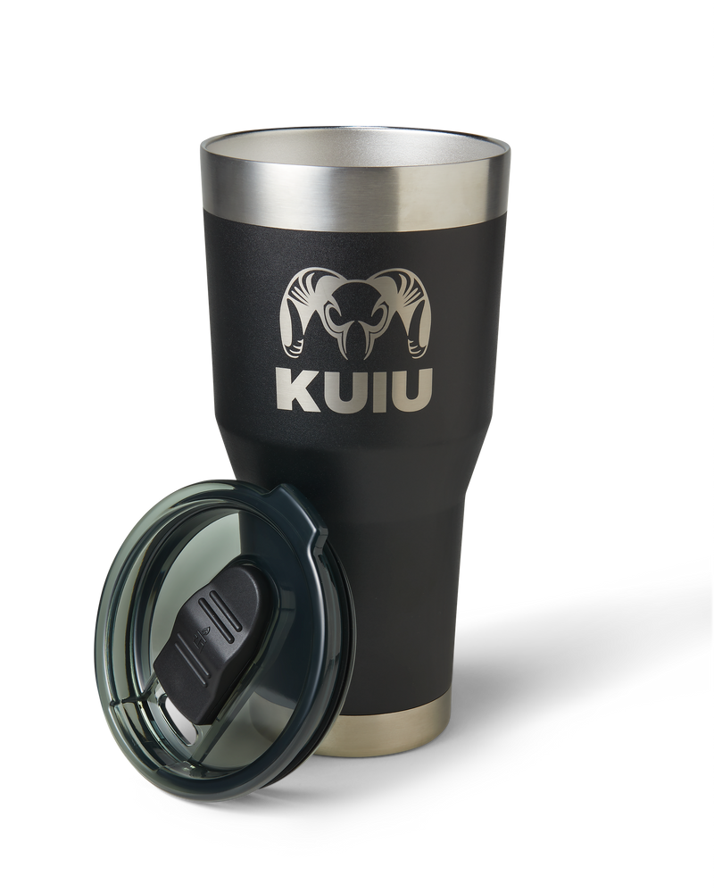 Front of KUIU 30 oz Tumbler in Black