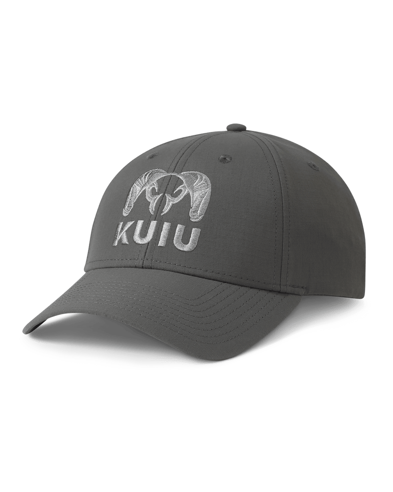 Front of PRO CORDURA Hat in Gunmetal Grey