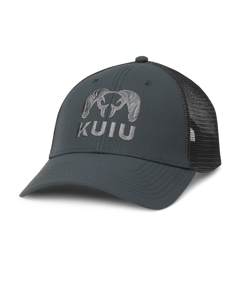 Front of PRO Mesh Back CORDURA® Hat in Gunmetal Grey
