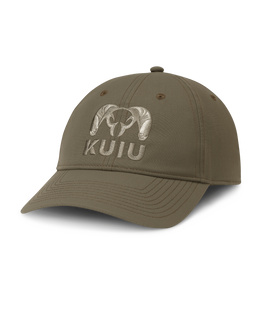 Front of Icon CORDURA® Hat in Ash Brown