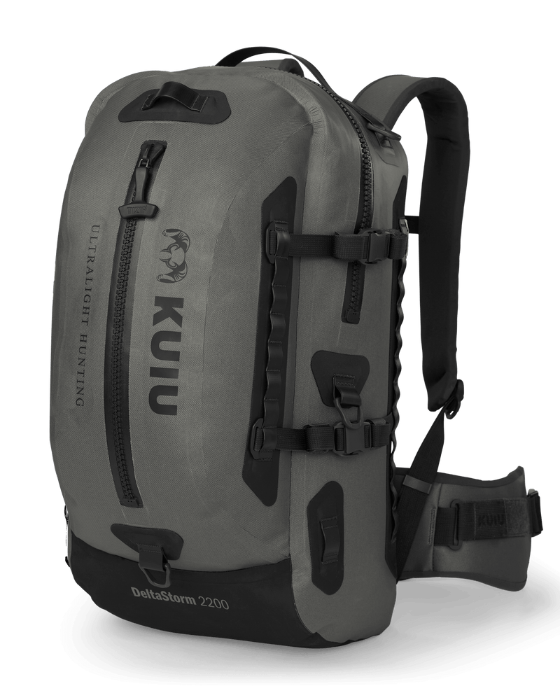 Front of Delta Storm 2200 Submersible Blackpack in Stone