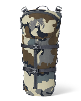 Front of PRO G3 Hydration Rig in Vias Camouflage