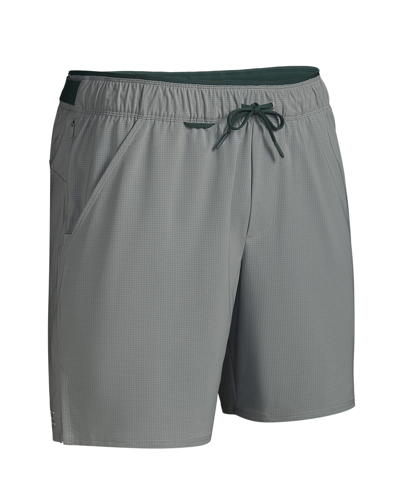 Front of EnduroTrainer 7" Short in Shadow Grey