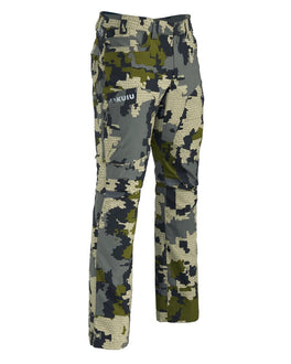 Kutana Stretch Woven Pant in Verde Camouflage