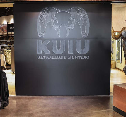 Inside of KUIU San Antonio Store