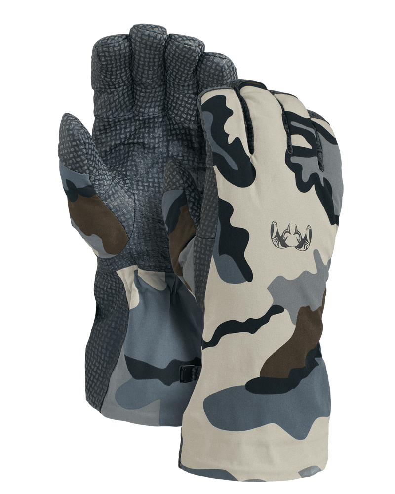 Both Palm and Back of Northstar Glove in Vias Camouflage