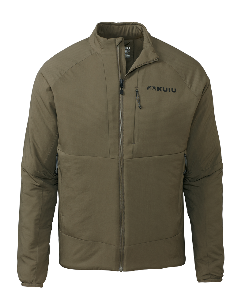 Front of Kenai Jacket in Ash