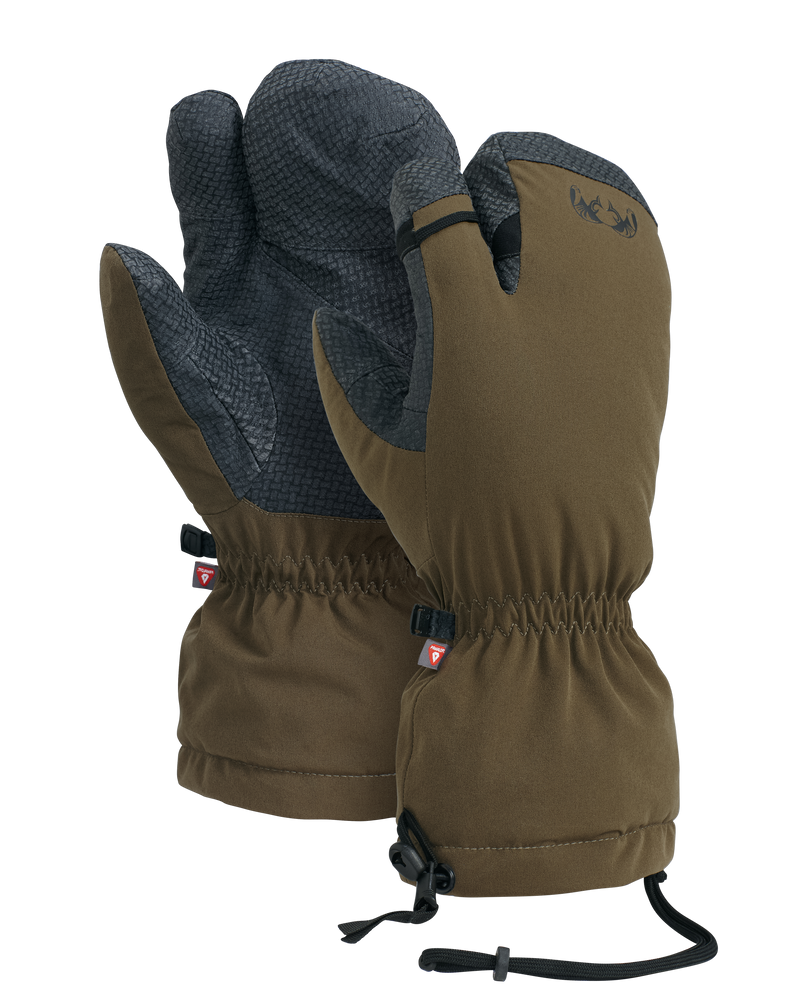 Front and Back of Northstar Glomitt in Bourbon Brown Color