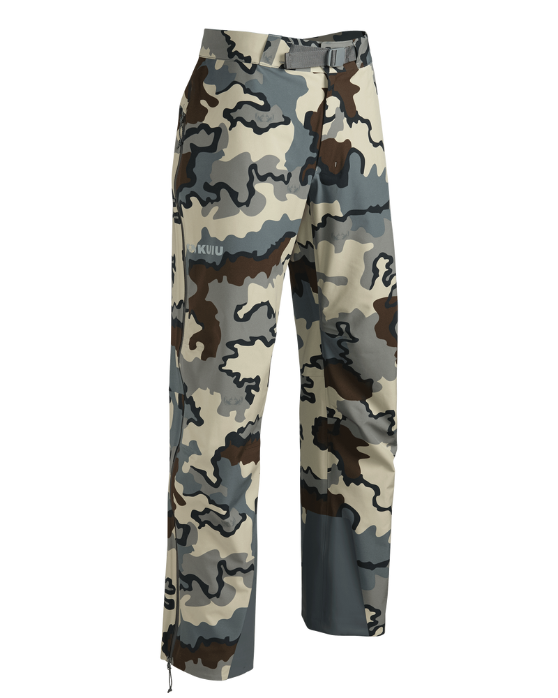 Front of Women's TR Rain Jacket in Vias Camouflage